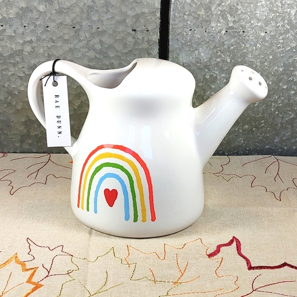 Rae Dunn Other - Rae Dunn Rainbows Welcomed Watering Container